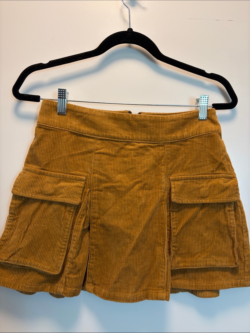 Bundle of 2 skirt and 1 top 
wild fable Corduroy Cargo Skort in Mustard Yellow